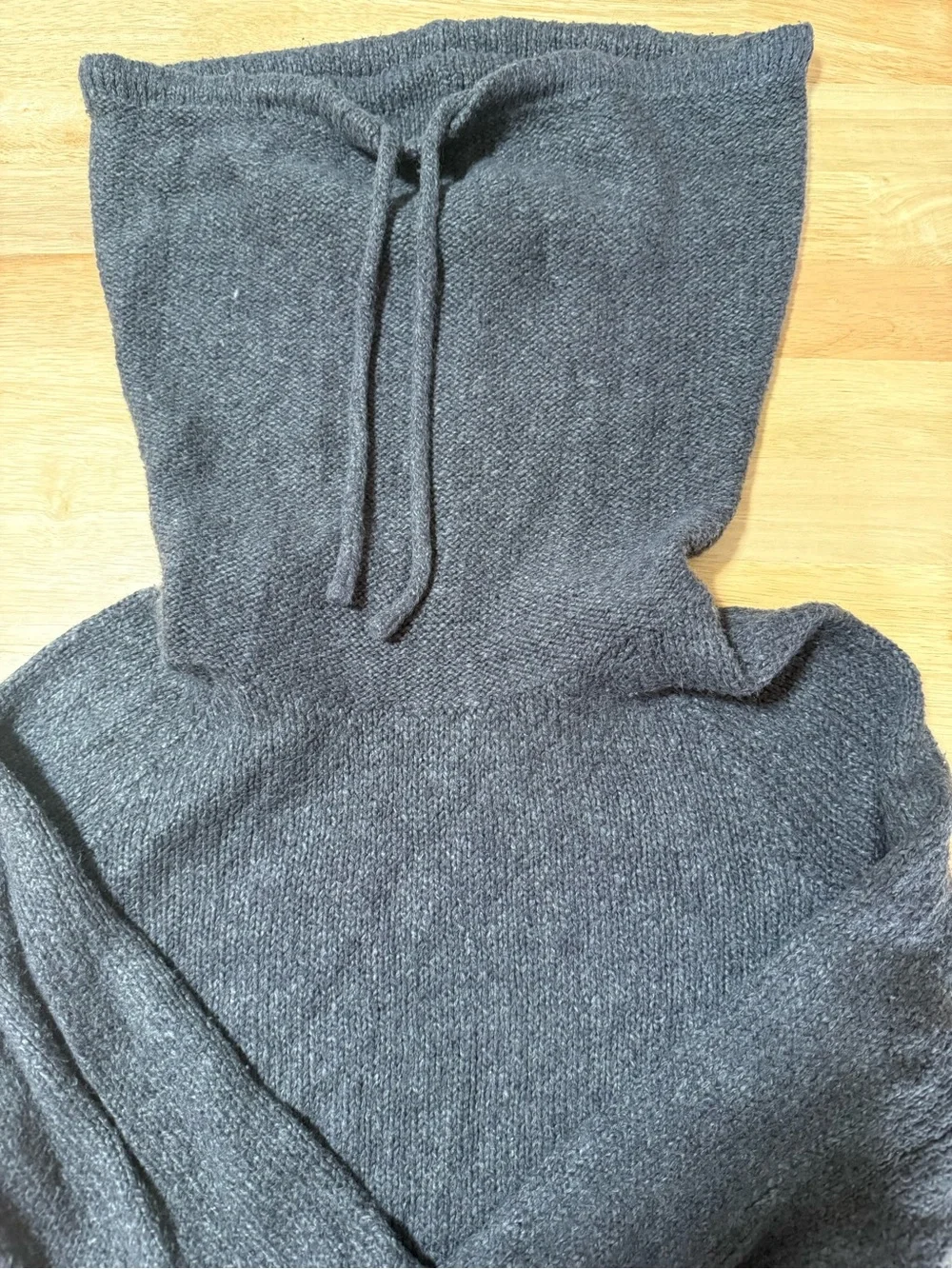 Women’s Eddie Bauer Sleepwear Pullover Sweater Size Large Dark Gray